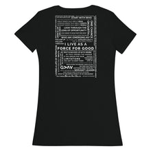 Load image into Gallery viewer, Women&#39;s Fitted Quote Shirt
